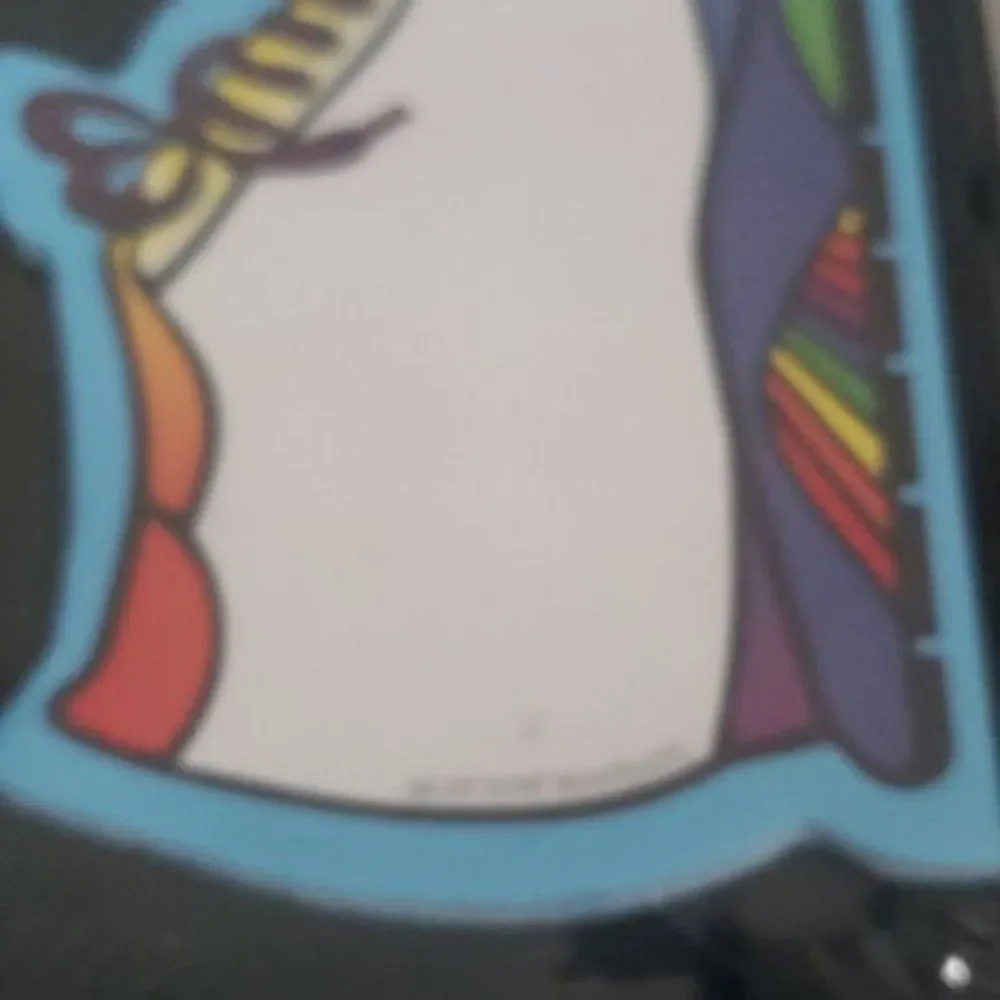 NWT Deadstock Vintage 80s 90s Rainbow Sneaker Notepad Stationary